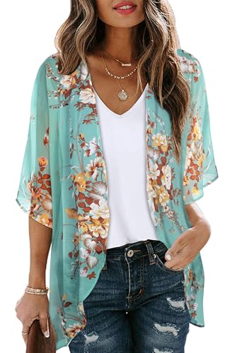 55% Off CHICGAL Women's Floral Kimono Cardigan - Image 2