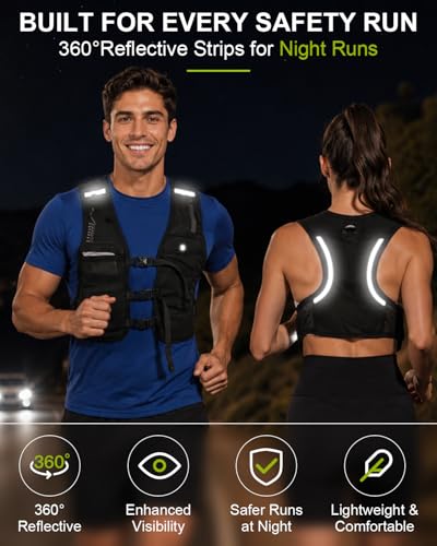 50% Off Running Vest with Phone Holder & Water Bottle - Image 5