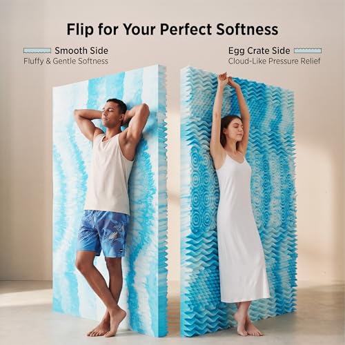 41% Off Bedsure 5" Memory Foam Mattress Topper Queen - Image 4