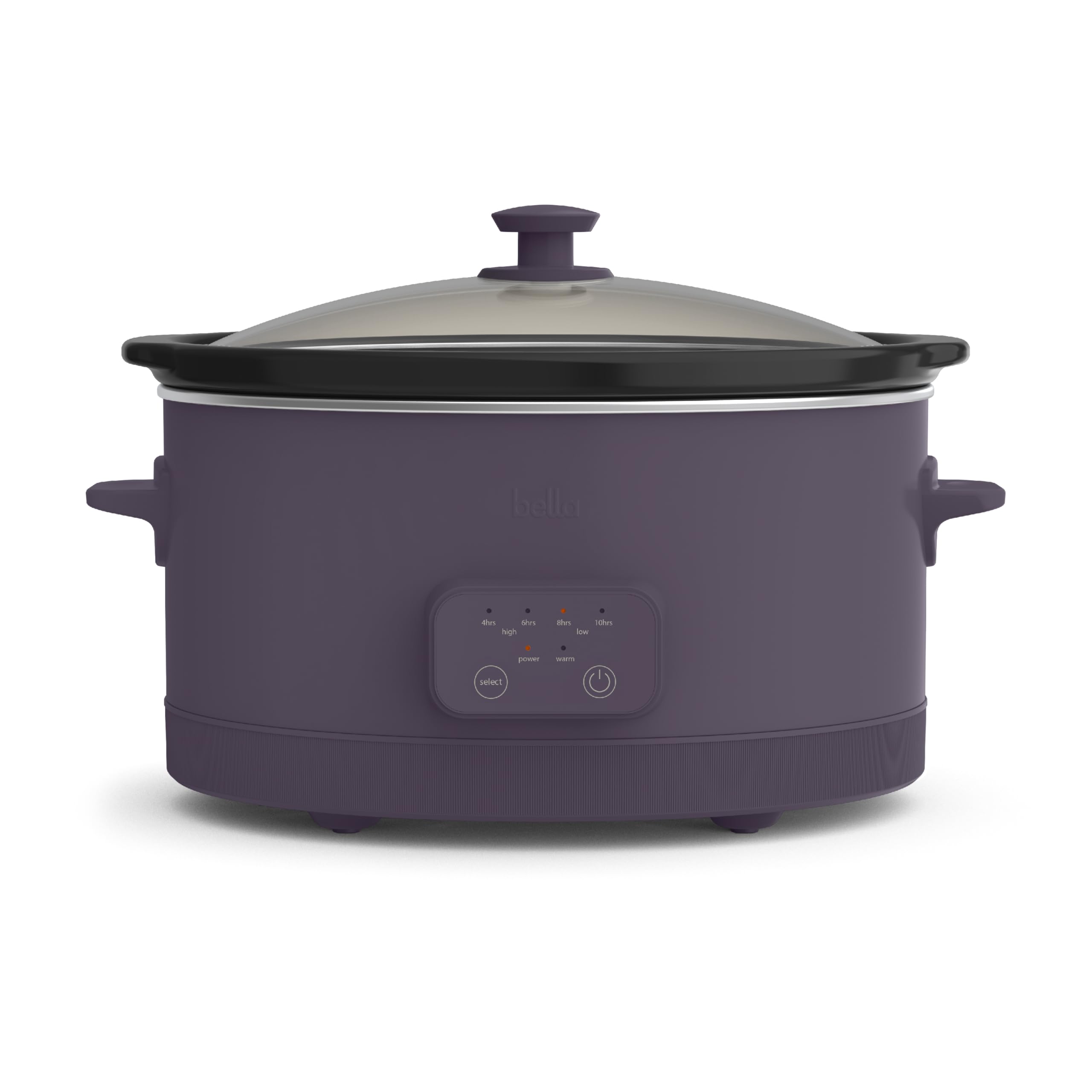 40% Off Bella 6 Qt Programmable Slow Cooker - Plum - Image 1