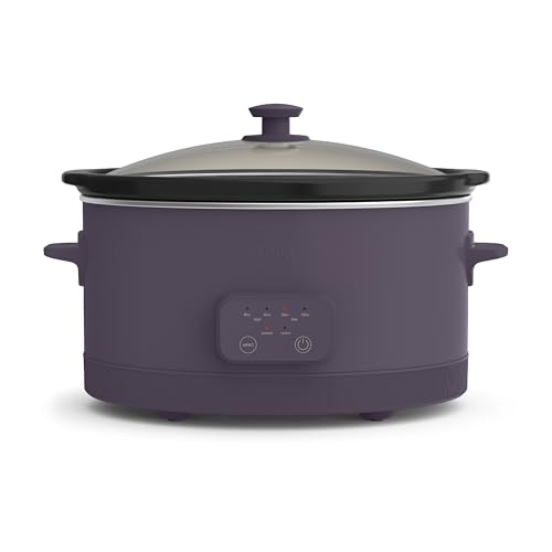 40% Off Bella 6 Qt Programmable Slow Cooker - Plum - Image 2