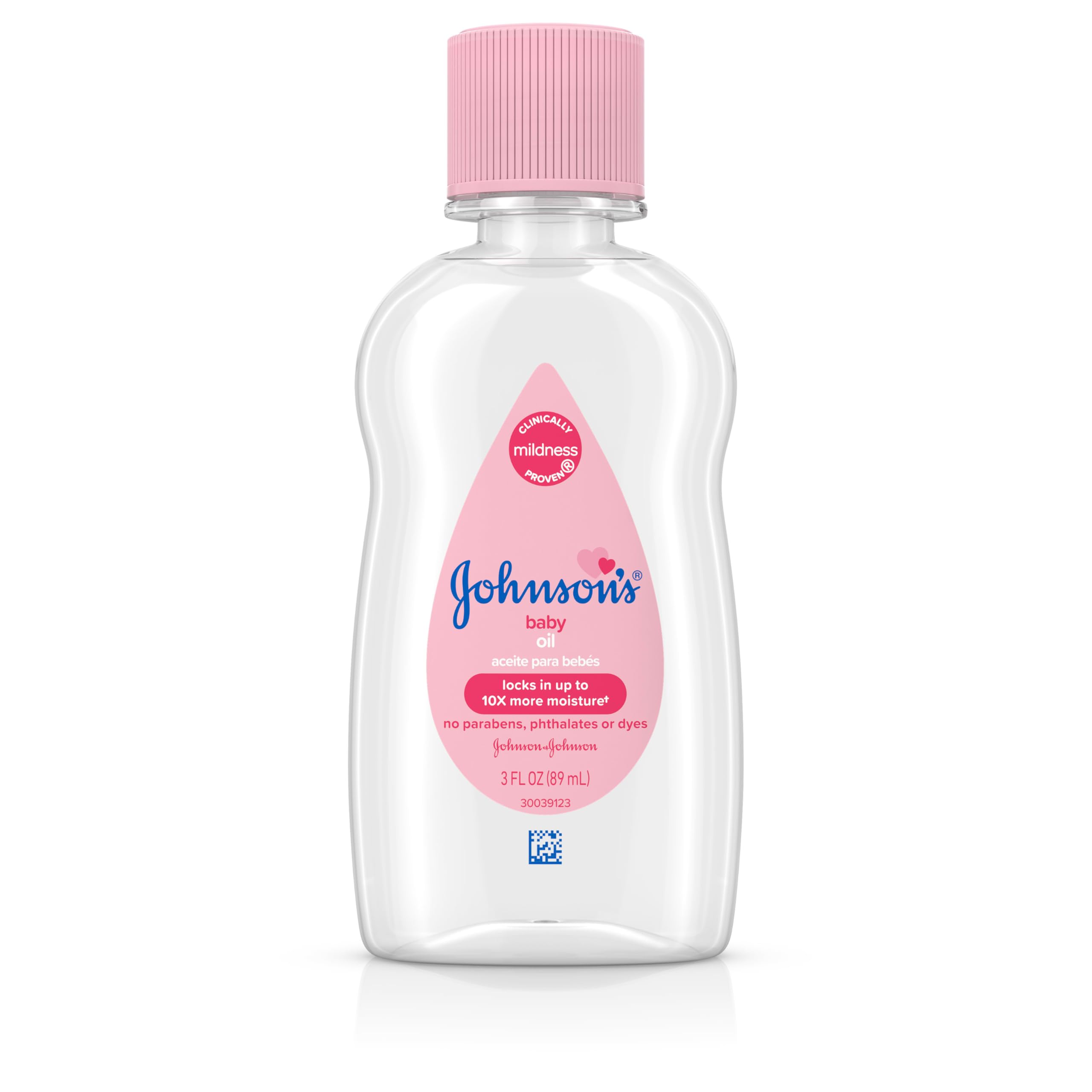 50% Off Johnson's Baby Oil – Pure Mineral Moisture Guard