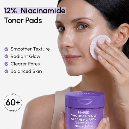 60% Off MAREE Niacinamide Toner Pads for Clearer Skin - Image 3