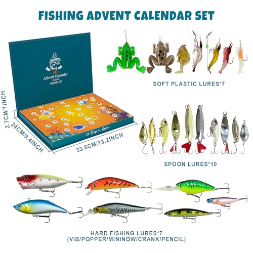 50% Off Fishing Lure Advent Calendar with Code G24IY6AO - Image 3