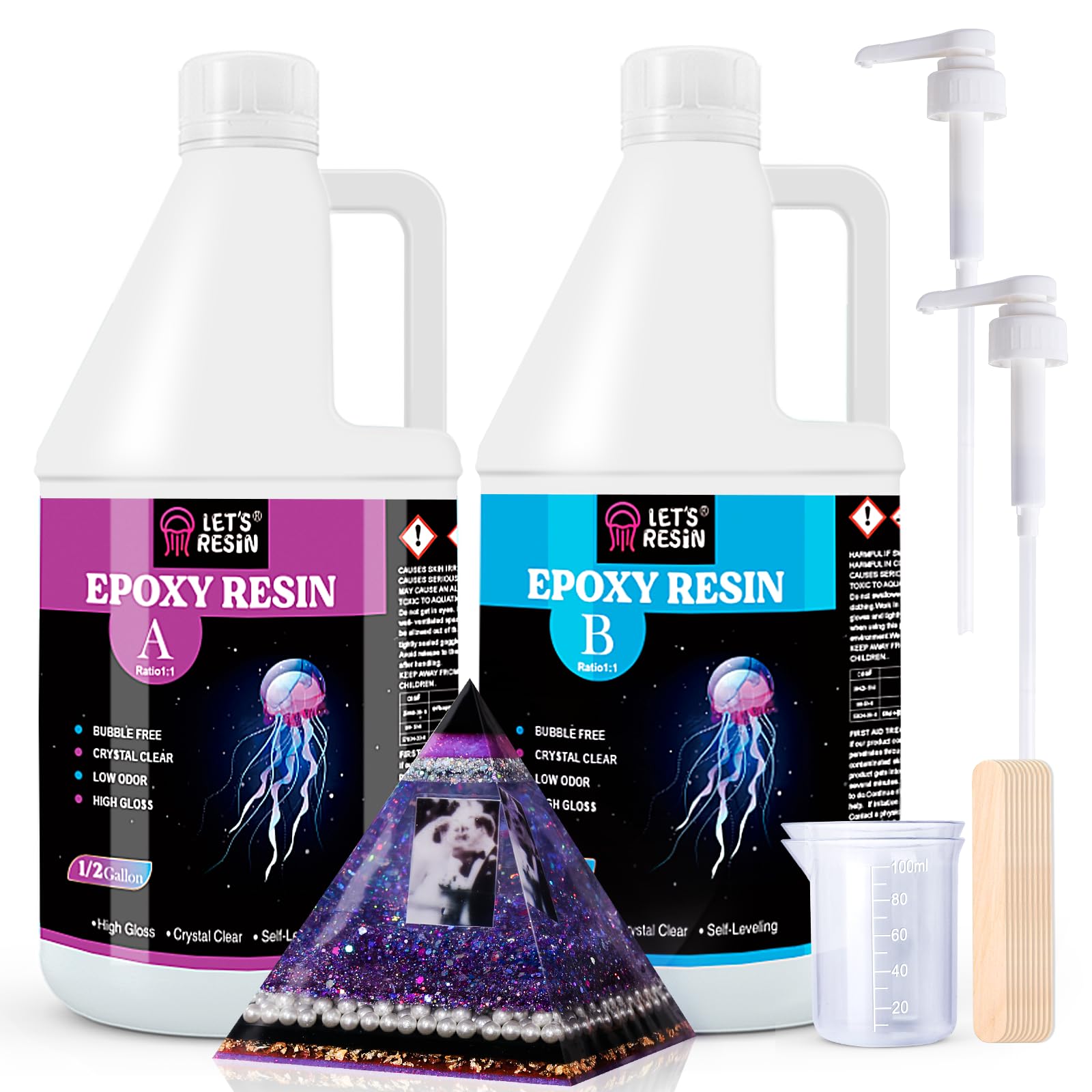 22% Off LET'S RESIN Epoxy Resin Kit - Crystal Clear