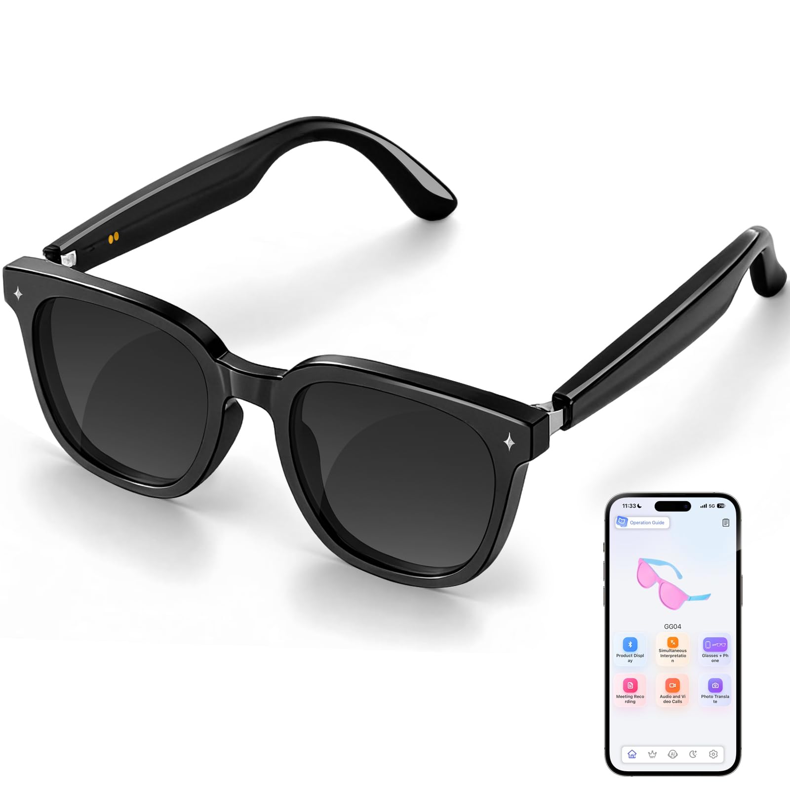 40% Off Osawalla Smart Bluetooth Glasses - Image 1