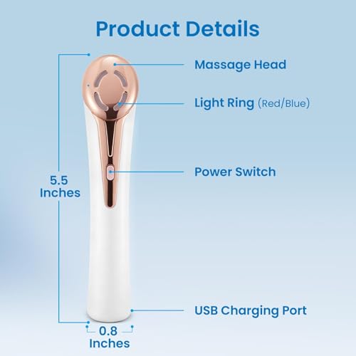 68% Off 3-in-1 Eye Beauty Device with Red & Blue Light Therapy - Image 6