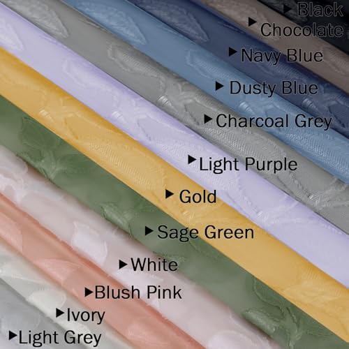 50% Off Chyhomenyc Gold Sheer Curtains 96 Inch 2 Panels - Image 8