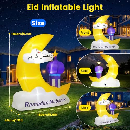 6.1FT Inflatable Ramadan Decor - Save $33 with Price Drop - Image 6