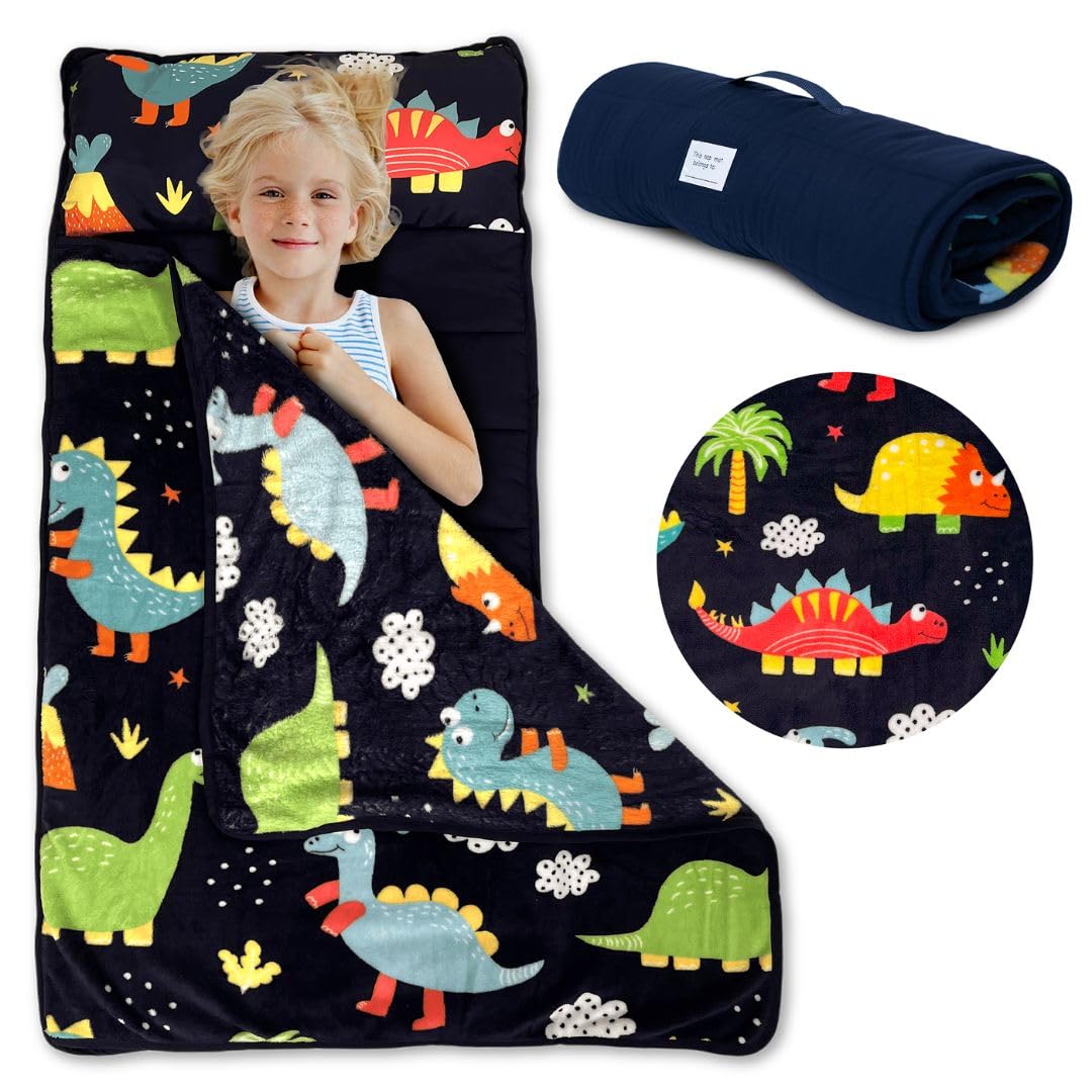 50% Off Dinosaur Toddler Nap Mat – Cozy & Portable - Image 1