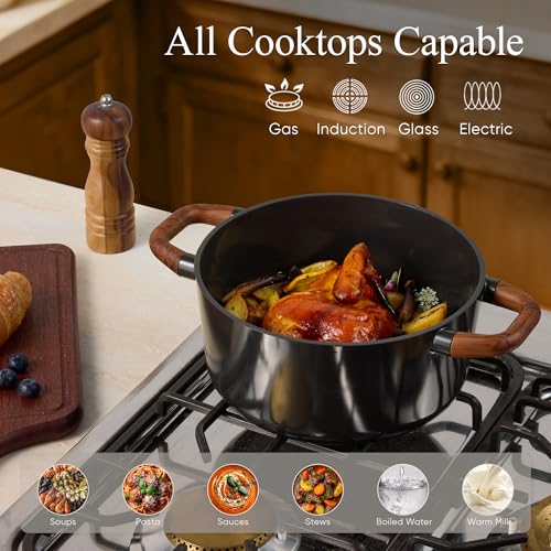 53% Off CAROTE 5QT Nonstick Ceramic Stock Pot - Image 7