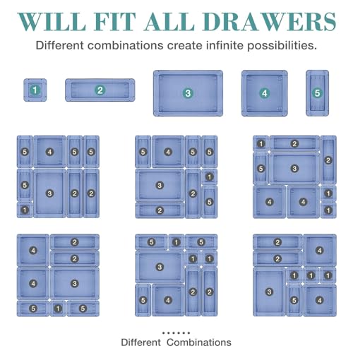 50% Off StorMiracle 10-Piece Drawer Organizer Set - Image 4
