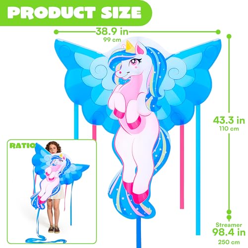 33% Off JOYIN Unicorn Kite – Easy to Fly for All Ages - Image 7