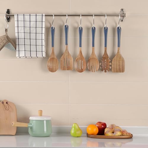 Save 49% on 6-Piece Acacia Wood Utensil Set for Kitchen - Image 6