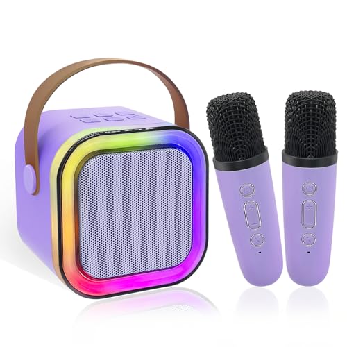 Save 50% Off Mini Karaoke Machine for Kids with Mics - Image 2