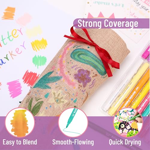 38% Off Mr. Pen Acrylic Paint Markers, 24 Pack - Image 7
