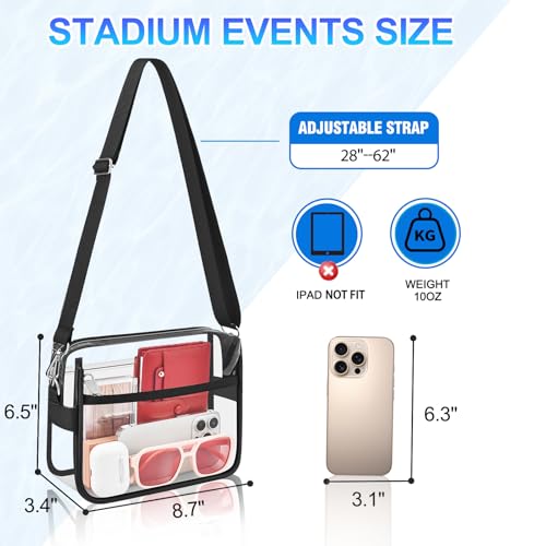 65% Off Busiuw Stadium Approved Clear Bag for Events - Image 4