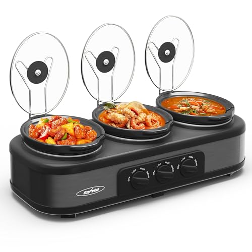 Save 45% on Sunvivi Triple Slow Cooker Buffet Set - Image 2