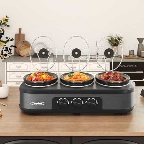 Save 45% on Sunvivi Triple Slow Cooker Buffet Set - Image 3
