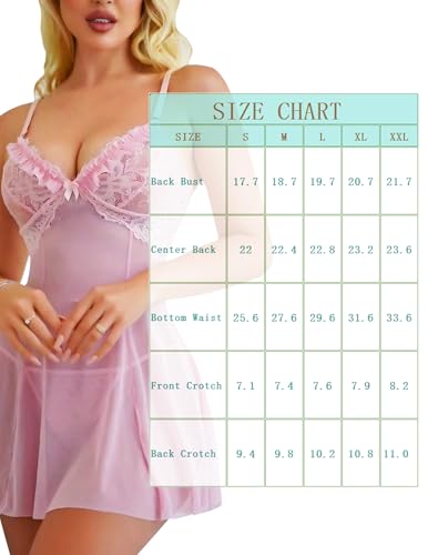 71% Off Tidouk Babydoll Lingerie Dress for Women - Image 7