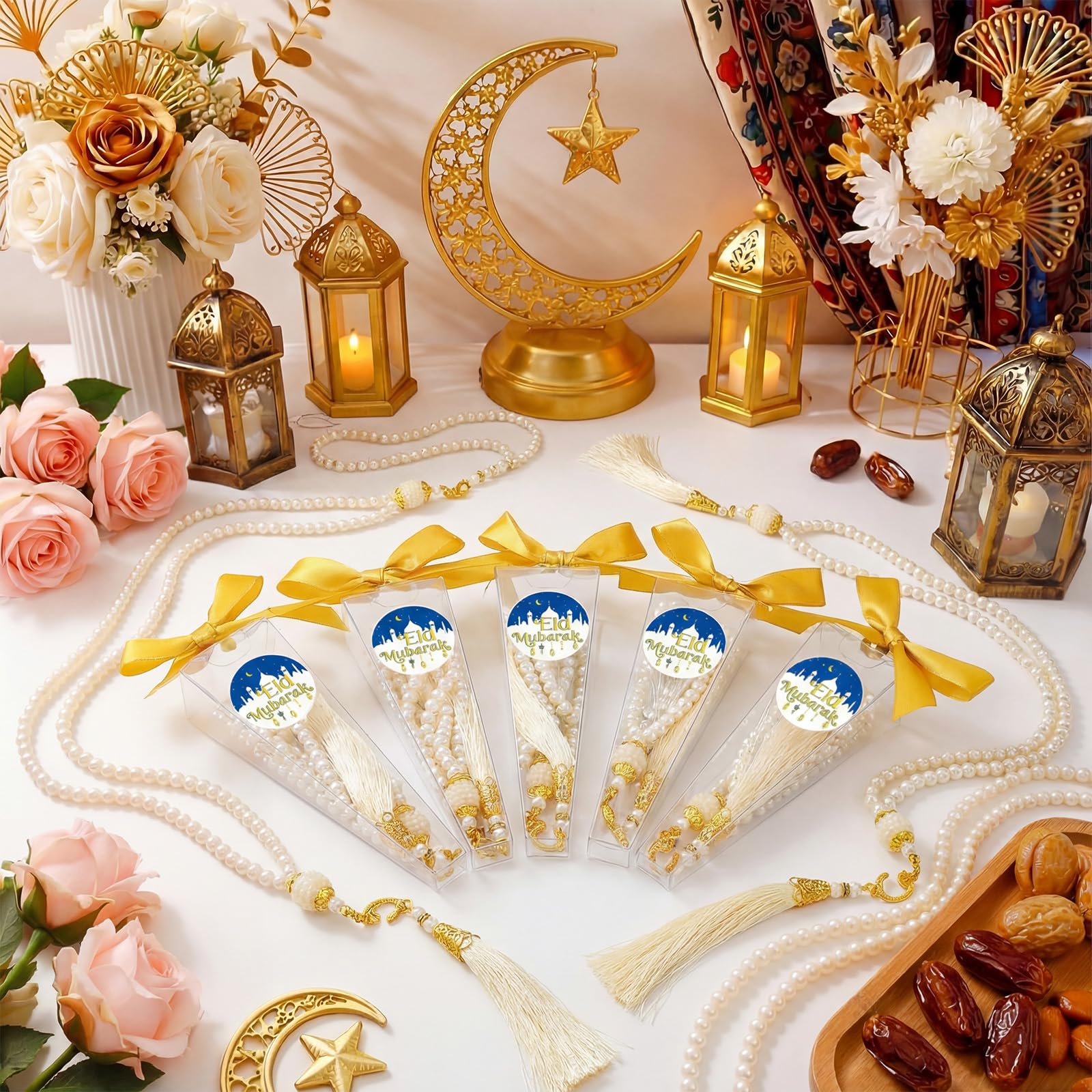 50% Off 12 Sets Islamic Prayer Beads Eid Gift Box