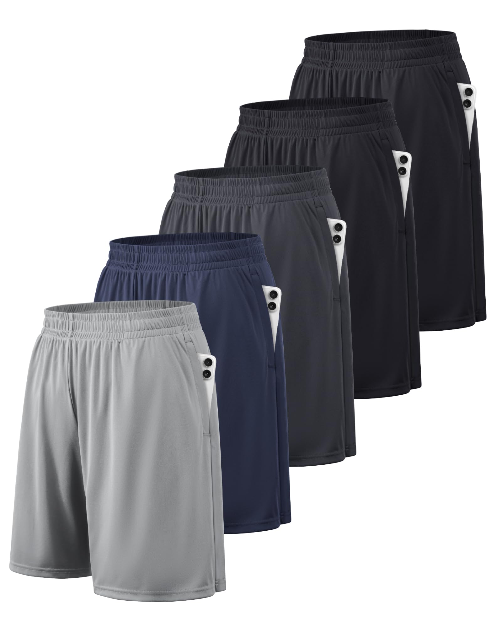 55% Off BALENNZ Athletic Shorts for Men with Pockets - Image 1