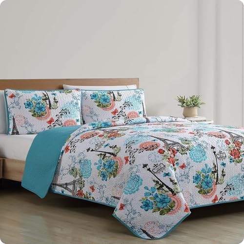 VCNY Home 3-Piece Quilt Set - Save 67% Now - Image 2