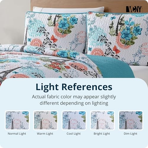 VCNY Home 3-Piece Quilt Set - Save 67% Now - Image 6
