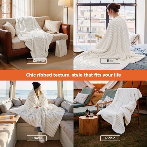 Save 25% on Bedsure GentleSoft Fleece Throw Blanket - Image 4