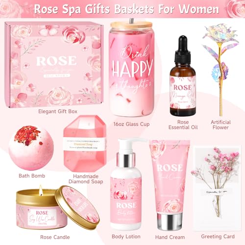 50% Off Rose Spa Gift Basket for Women – $17.99 - Image 3