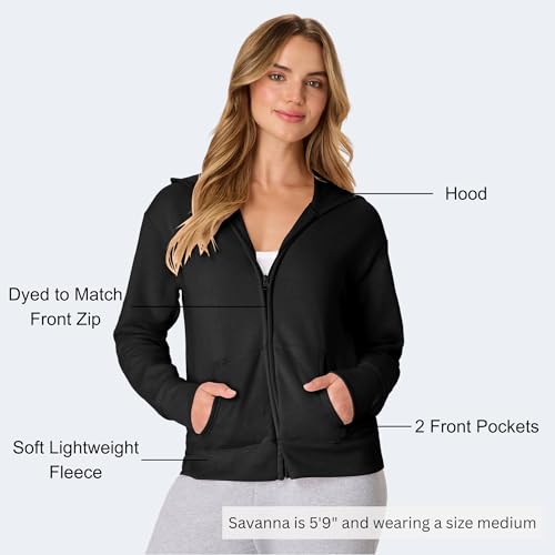 Price Drop! Hanes EcoSmart Fleece Hoodie for Women - $14.50 - Image 5