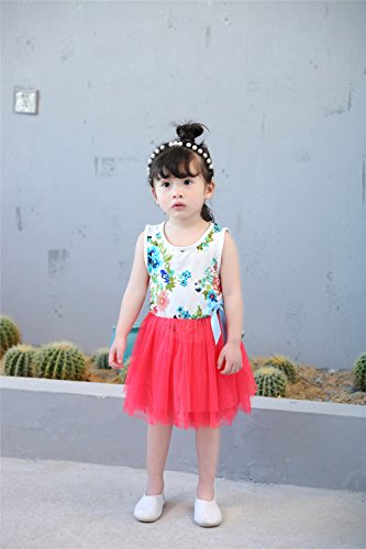 Little Girls Sleeveless Floral Princess Dress – 67% Off - Image 4