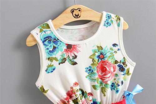 Little Girls Sleeveless Floral Princess Dress – 67% Off - Image 6