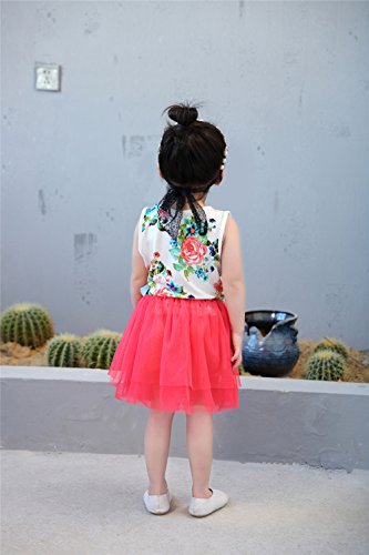 Little Girls Sleeveless Floral Princess Dress – 67% Off - Image 7