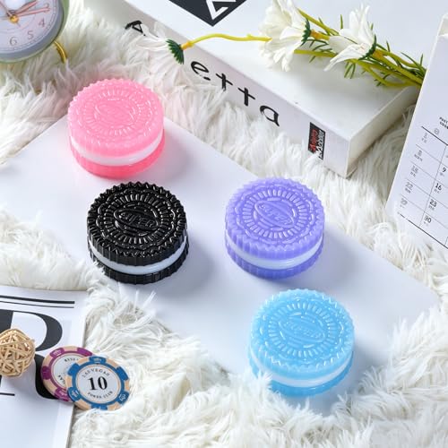 Kawaii Squishy Cookie Pack 4-Pack Ultra-Soft Fidget Toy Deal - Image 5