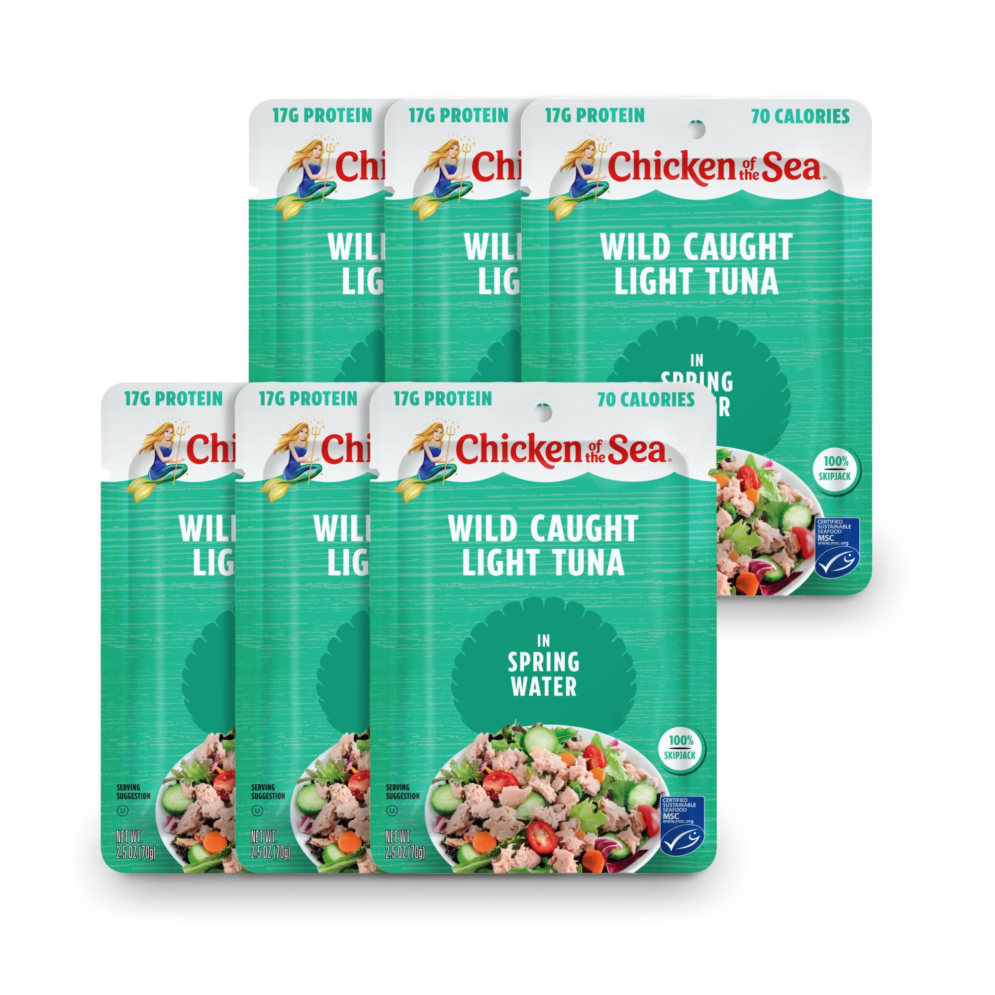 5% Off Chicken of the Sea Wild Caught Tuna Packets