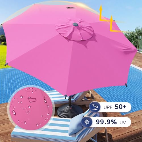 40% Off Abba Patio 9FT Umbrella with Crank & Tilt - Image 6