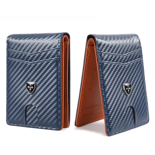 Save 63% on LOUEBICA Slim Leather RFID Wallet for Men - Image 2