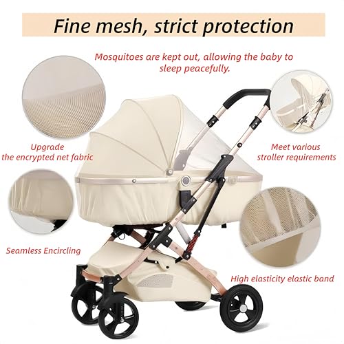 Mosquito Net for Strollers 2-Pack – Breathable Bug Protection - Image 7