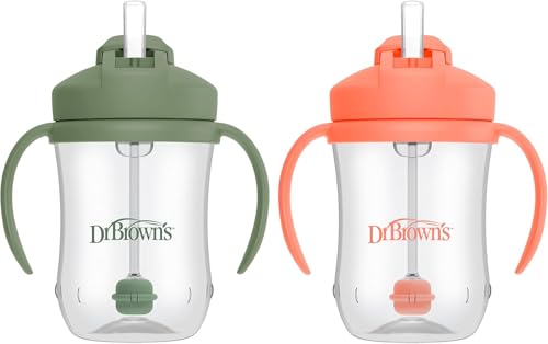Save 60% on Dr. Brown's Baby Straw Cup 2-Pack - Image 2