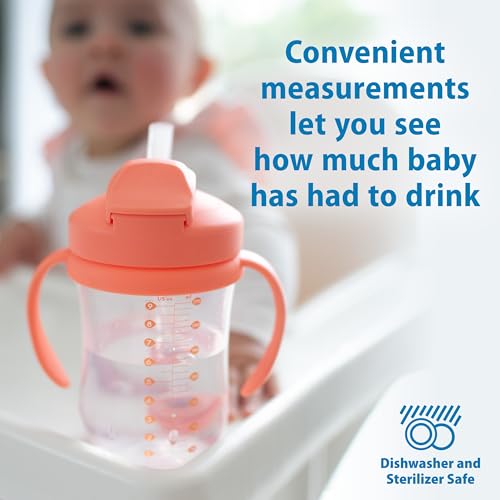 Save 60% on Dr. Brown's Baby Straw Cup 2-Pack - Image 4