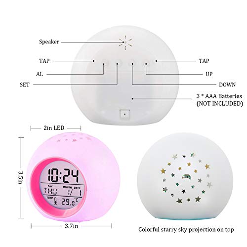 Tarklanda Kids Alarm Clock with Star Projector – Now $9.99 - Image 3