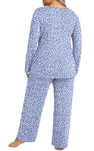 50% Off Findsweet Plus Size Pajama Set with Pockets - Image 5