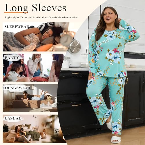 50% Off Findsweet Plus Size Pajama Set with Pockets - Image 7