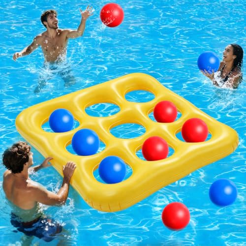52% Off Giant Inflatable Tic-Tac-Toe Pool Game for All Ages - Image 2