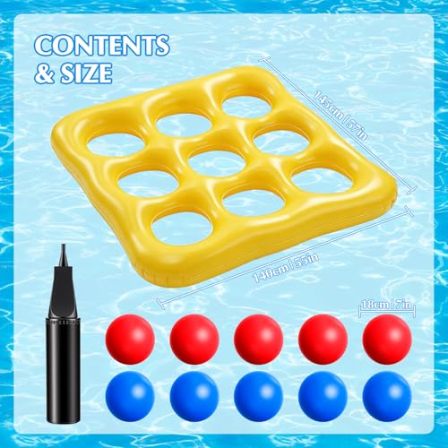 52% Off Giant Inflatable Tic-Tac-Toe Pool Game for All Ages - Image 4