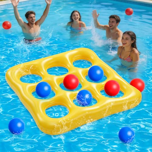52% Off Giant Inflatable Tic-Tac-Toe Pool Game for All Ages - Image 7