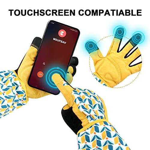 50% Off Rose & Cactus Gauntlet Gardening Gloves - Image 5