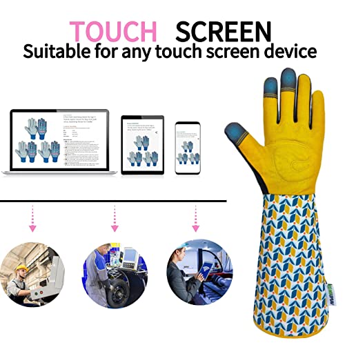 50% Off Rose & Cactus Gauntlet Gardening Gloves - Image 6