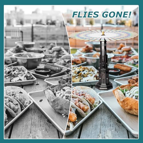 56% Off 4pc Fly Repellent Fans for Picnic Tables - Image 7
